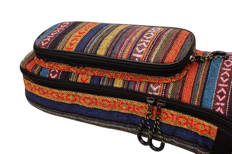 MUSIC FIRST Original Design 15mm Thick Padded Country Style A & F Style (Standard) Mandolin Gig Bag (Soft Case) Soft Mandolin Case. Fits Most A Mando. - Image 5